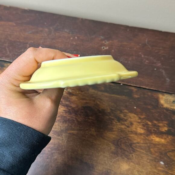 FiestaWare Creamer Sugar‎ Tray ONLY Figure 8 Dish 10" Light Yellow 1986 - 2002 - Picture 4 of 7